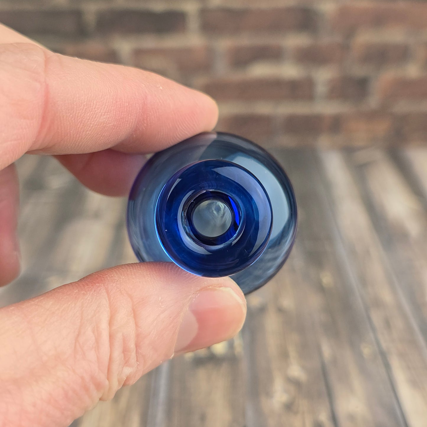 Cobalt Whisker Vase #3