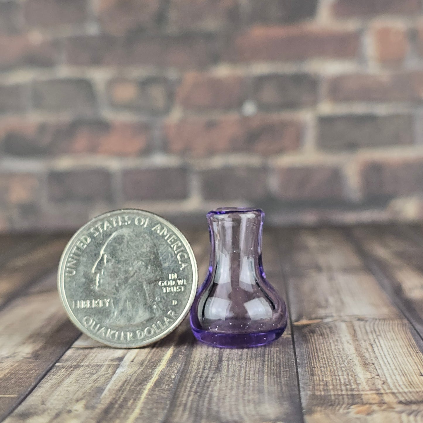 Mini Purple Whisker Vase