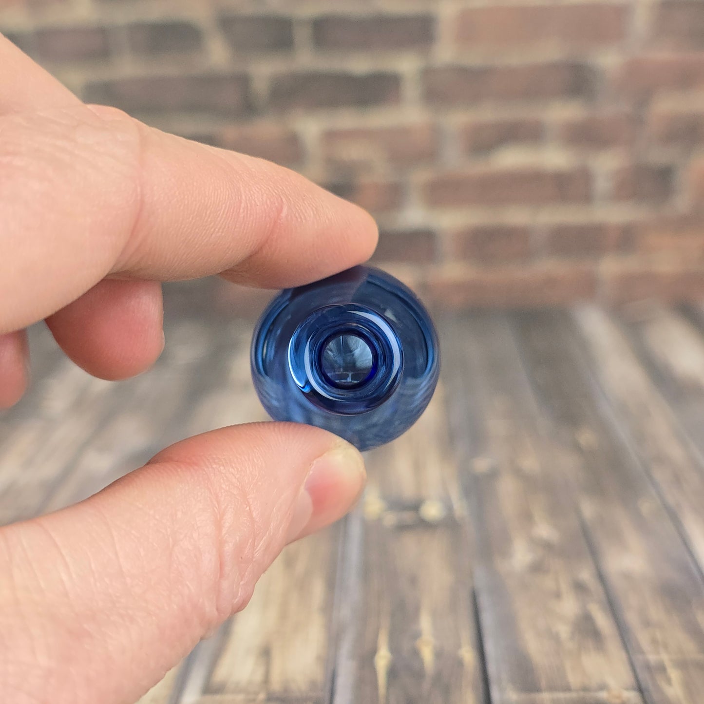 Mini Cobalt Whisker Vase #3