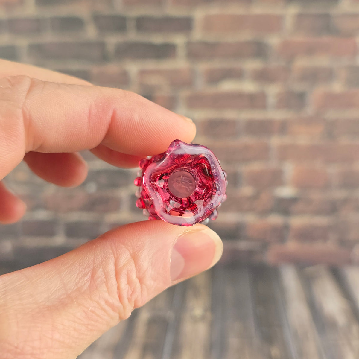Pomegranate & Pink UV Hobnail