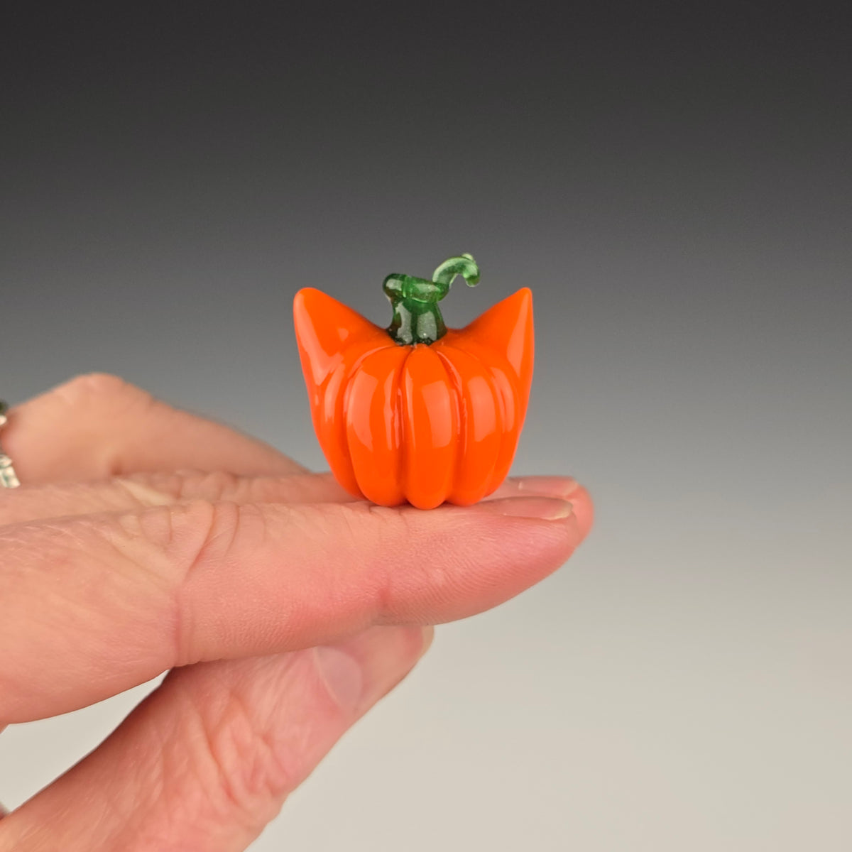 Lava Pumpkin Kitty Face #1