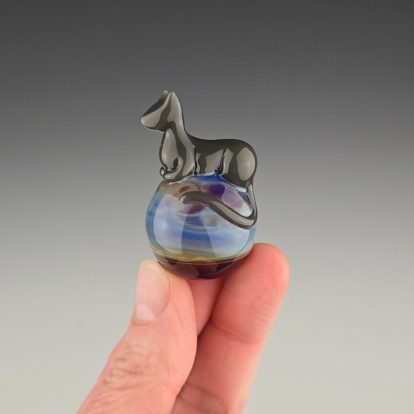 Russian Blue Swirl 26.5mm