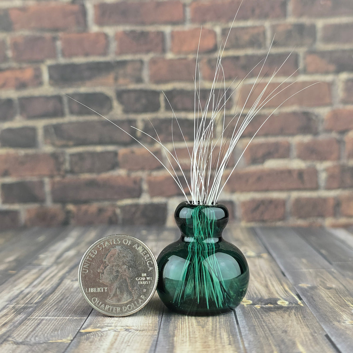 Emerald Whisker Vase #1