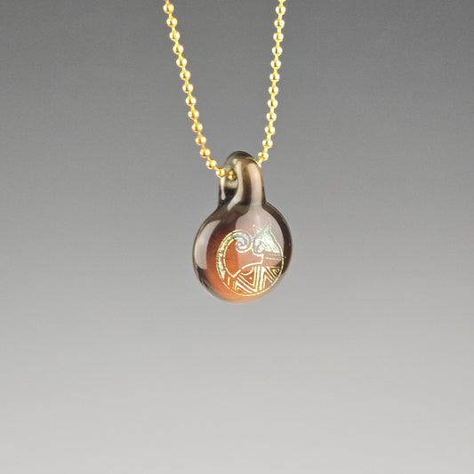 Mini Gold Aztec Dichro: Electrum