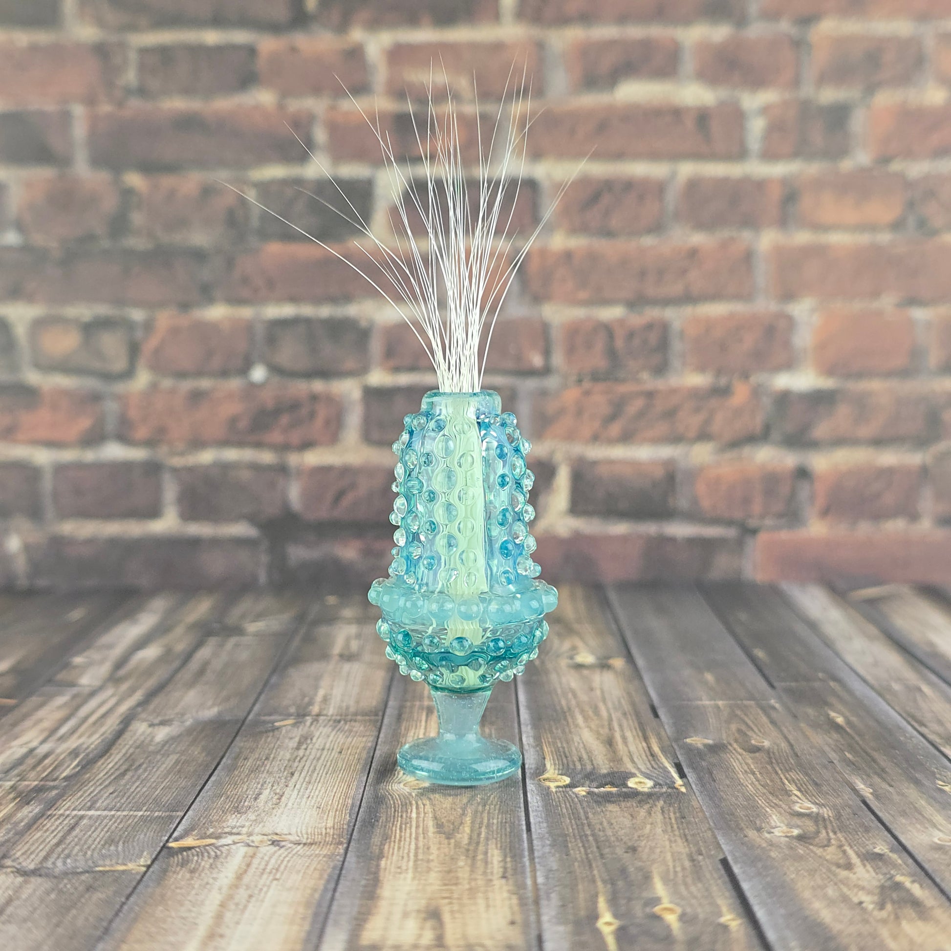 Mini glass Fairy Lamp replica designed to hold Whiskers