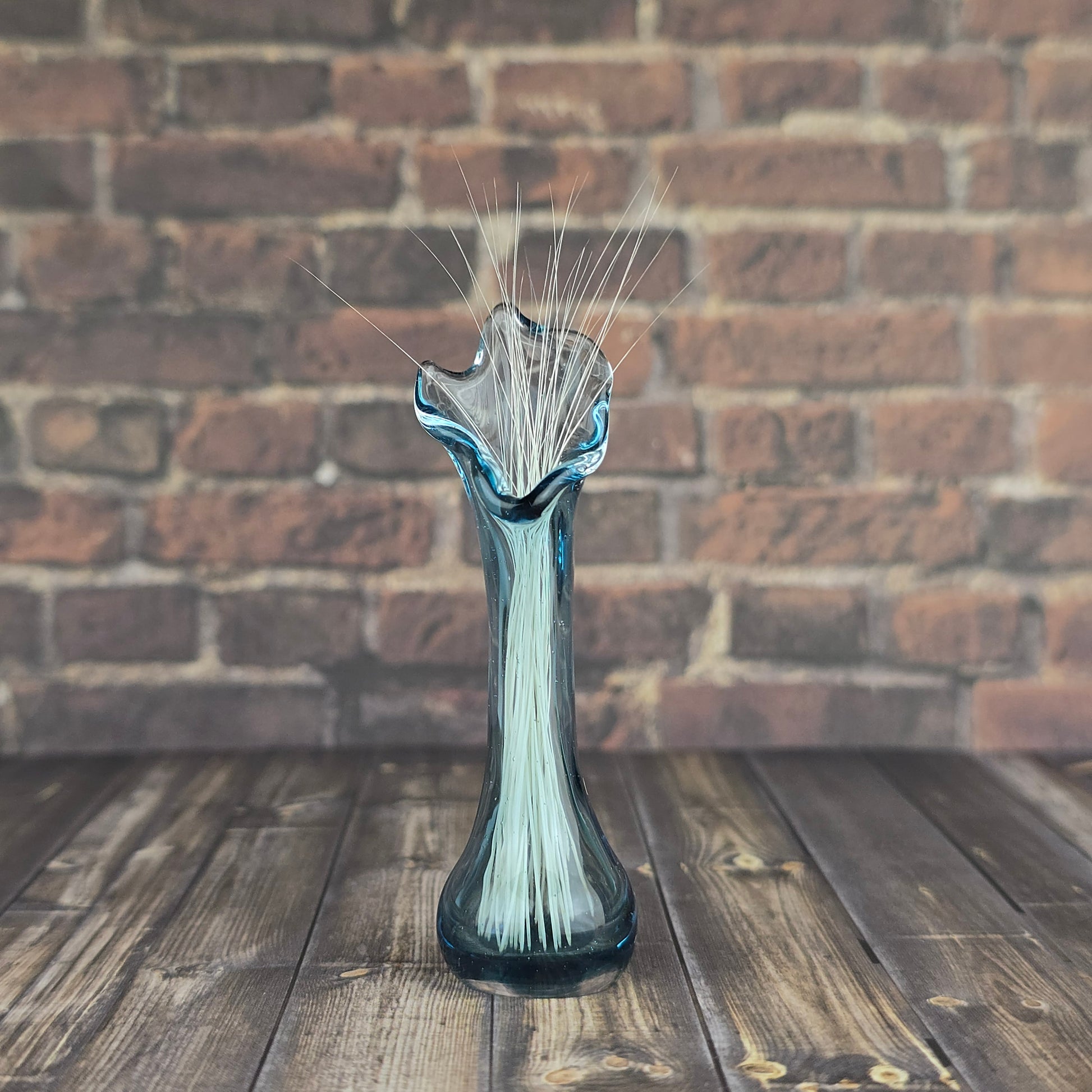 Mini Swung Vase Whisker Keeper in Ice Blue