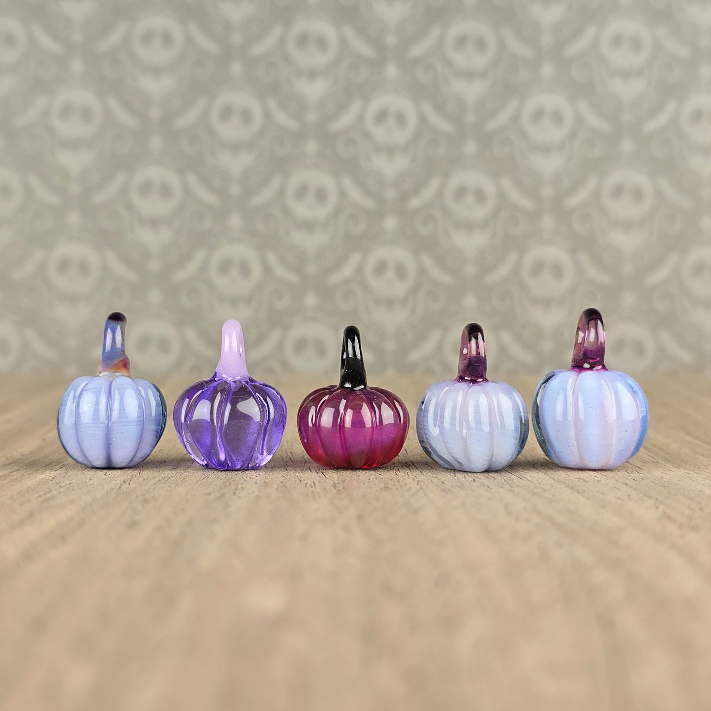 Pumpkin Pendants: Purples