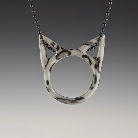 Silver Bengal Kitty Face - XL