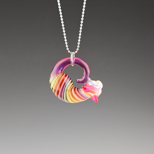 White Metallic Rainbow: mini