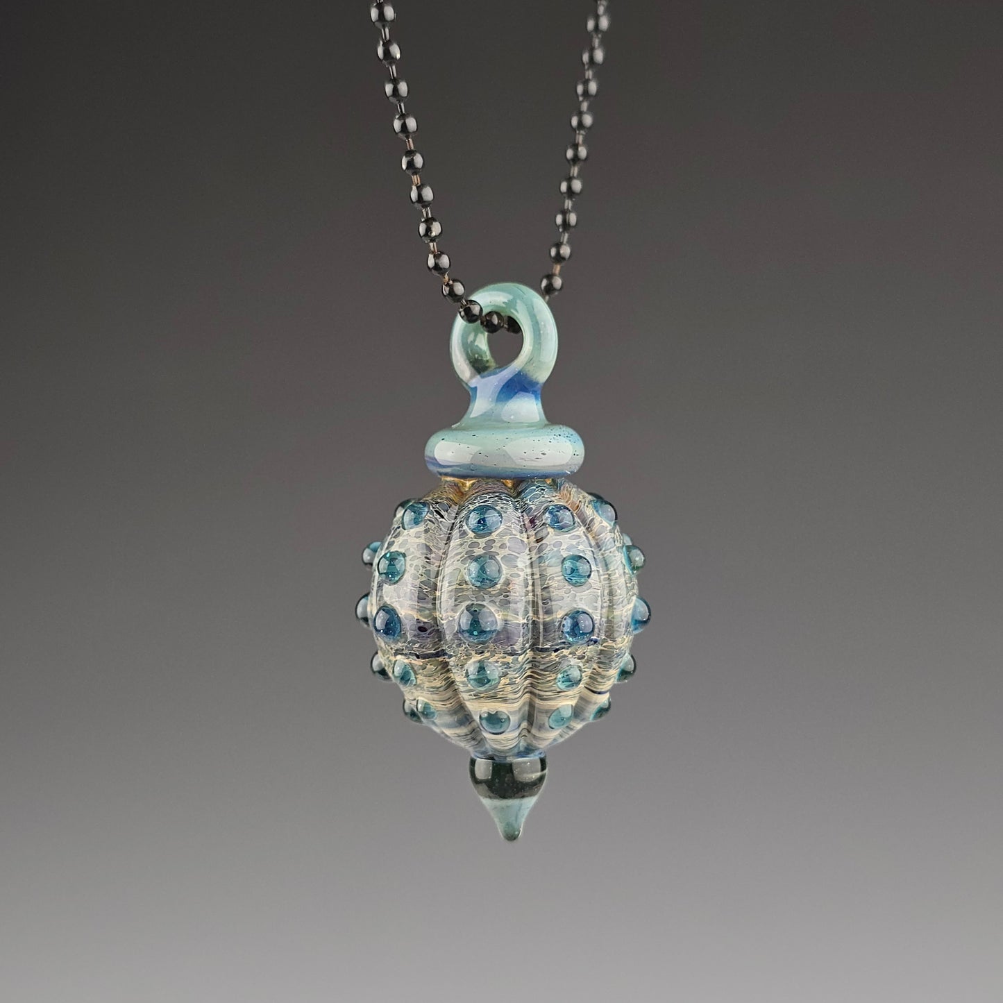 Speckled Blue Bauble