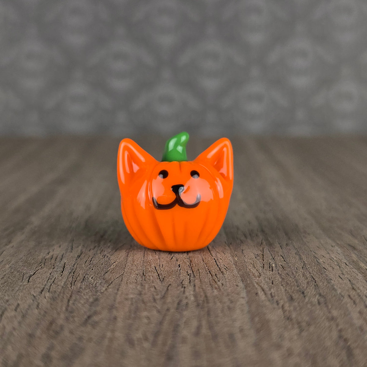Pumpkin: Lava Kitty Face