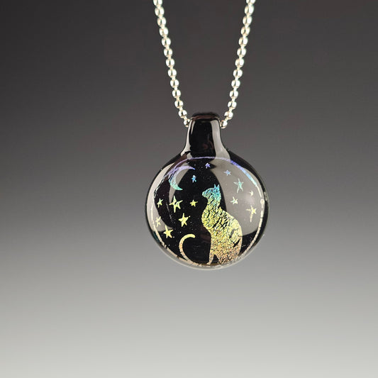 Rainbow Dichro Moon & Stars: Galaxy #2