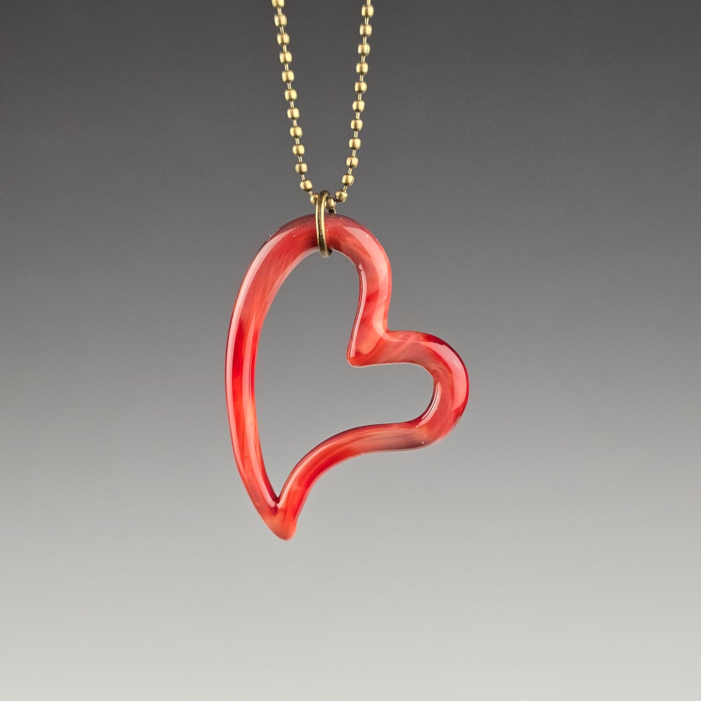 Striking Red Heart