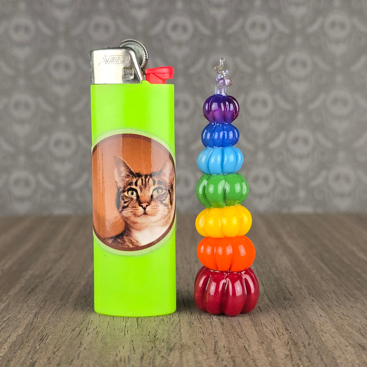 Pumpkin Sculpure: Chakra Stack