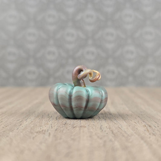 Pumpkin Trinket: Frosted Turquoise Earthy