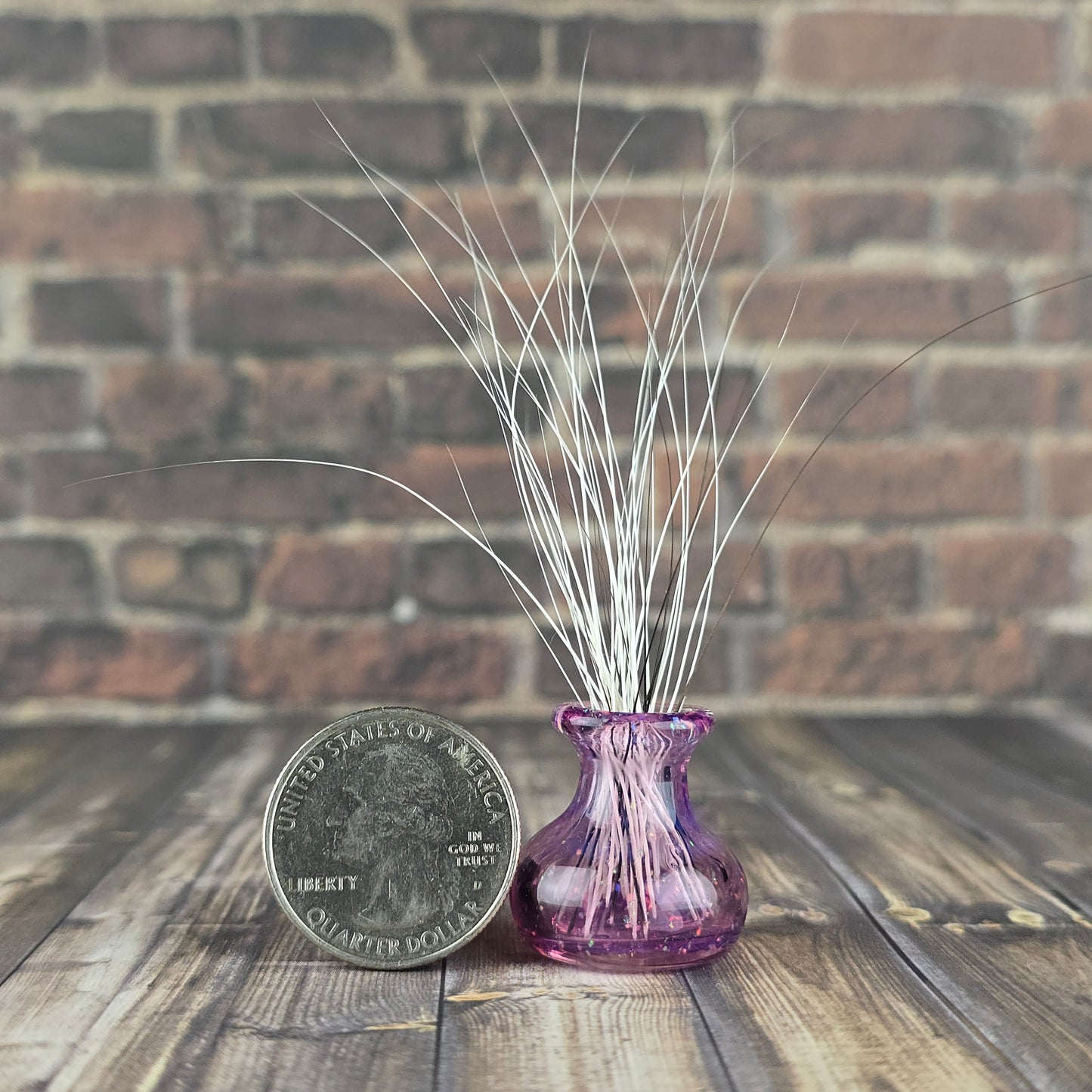 Pink Opals Whisker Vase #2