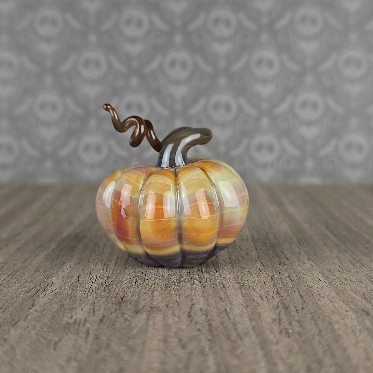 XL Hollow Pumpkin Trinket: Apricot