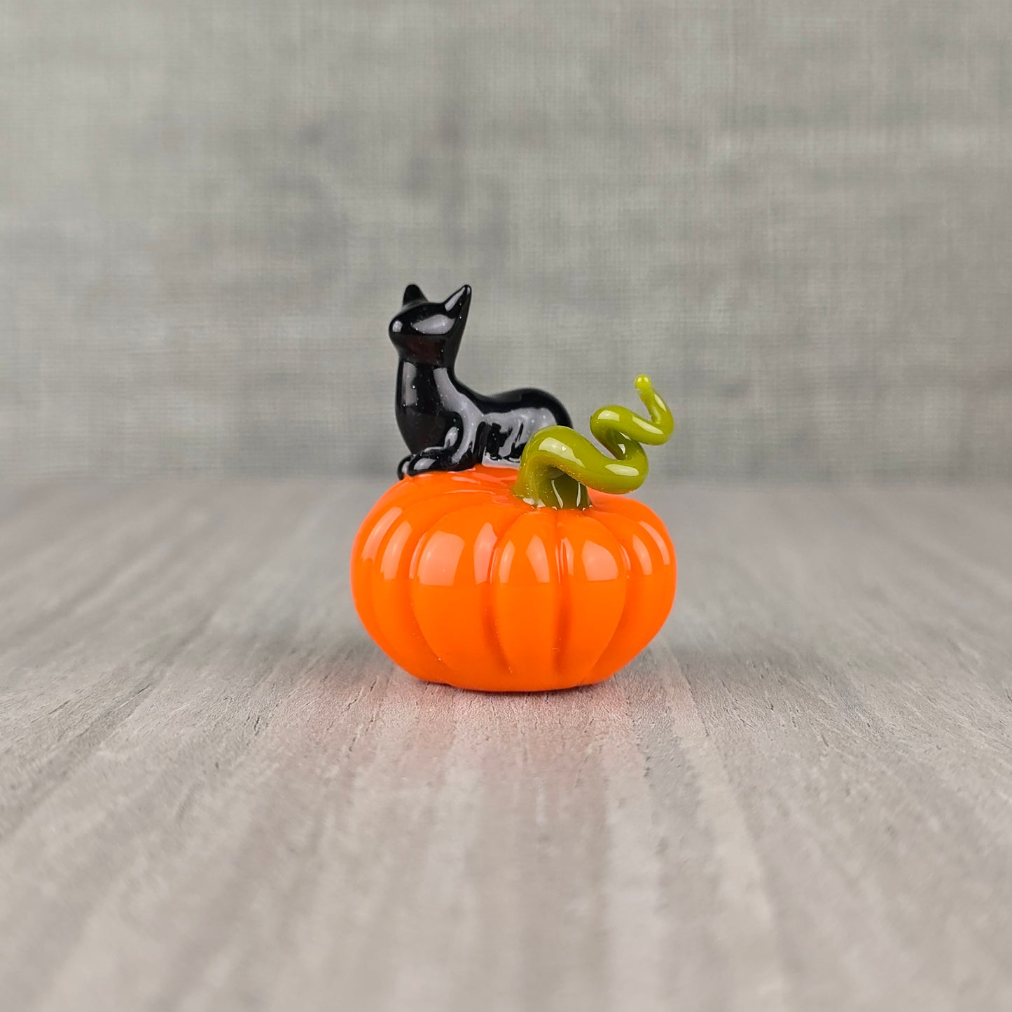 Galaxy & Lava Pumpkin Loaf Trinket