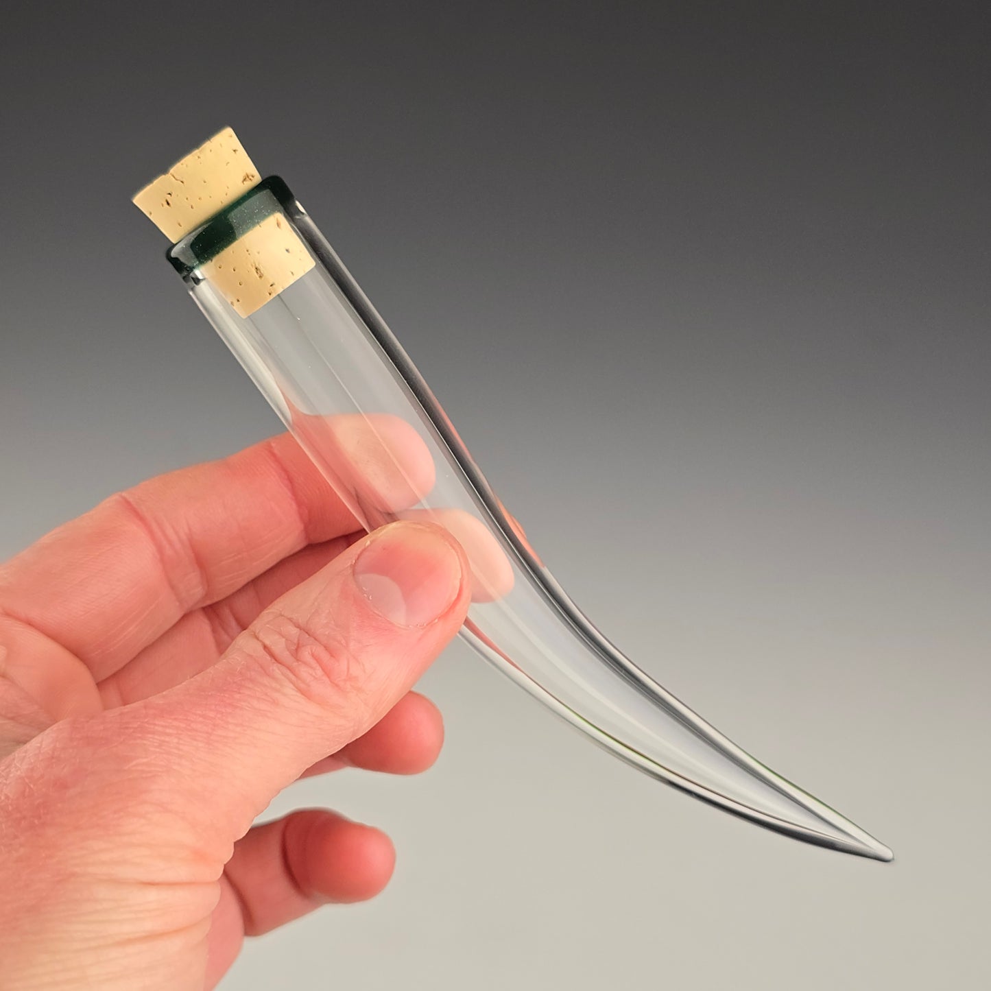 Sparkly Sapphire Green: 4.25"