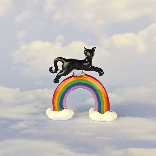 UV Rainbow with Leaping Galaxy Kitty