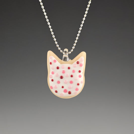 Valentine's Sugar Cookie Kitty Face