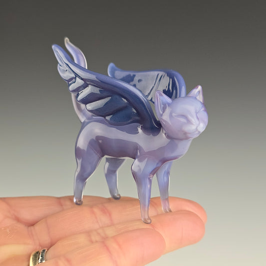 Opal Lavender Angel Kitty
