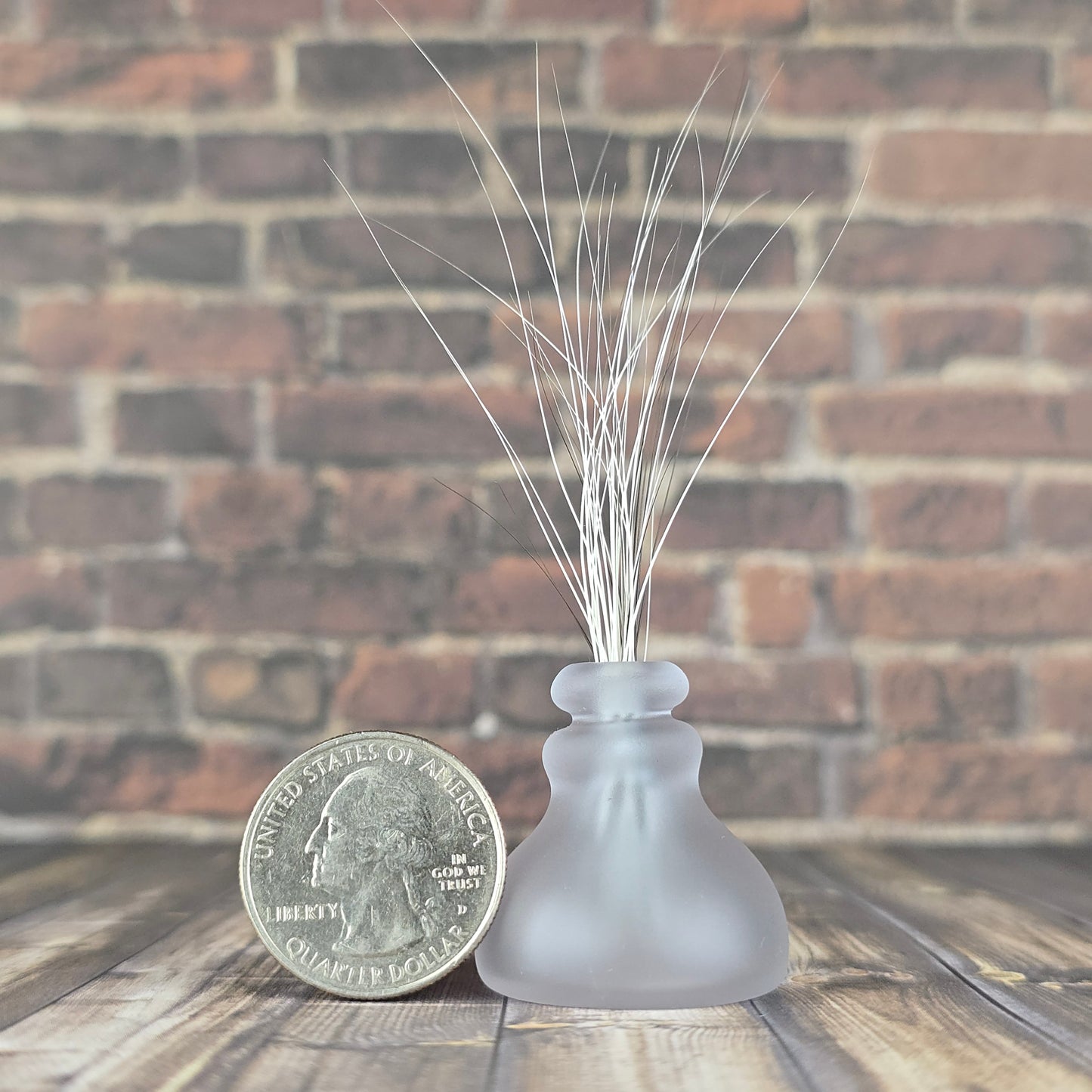 Pale Purple Whisker Vase: Frosted #1