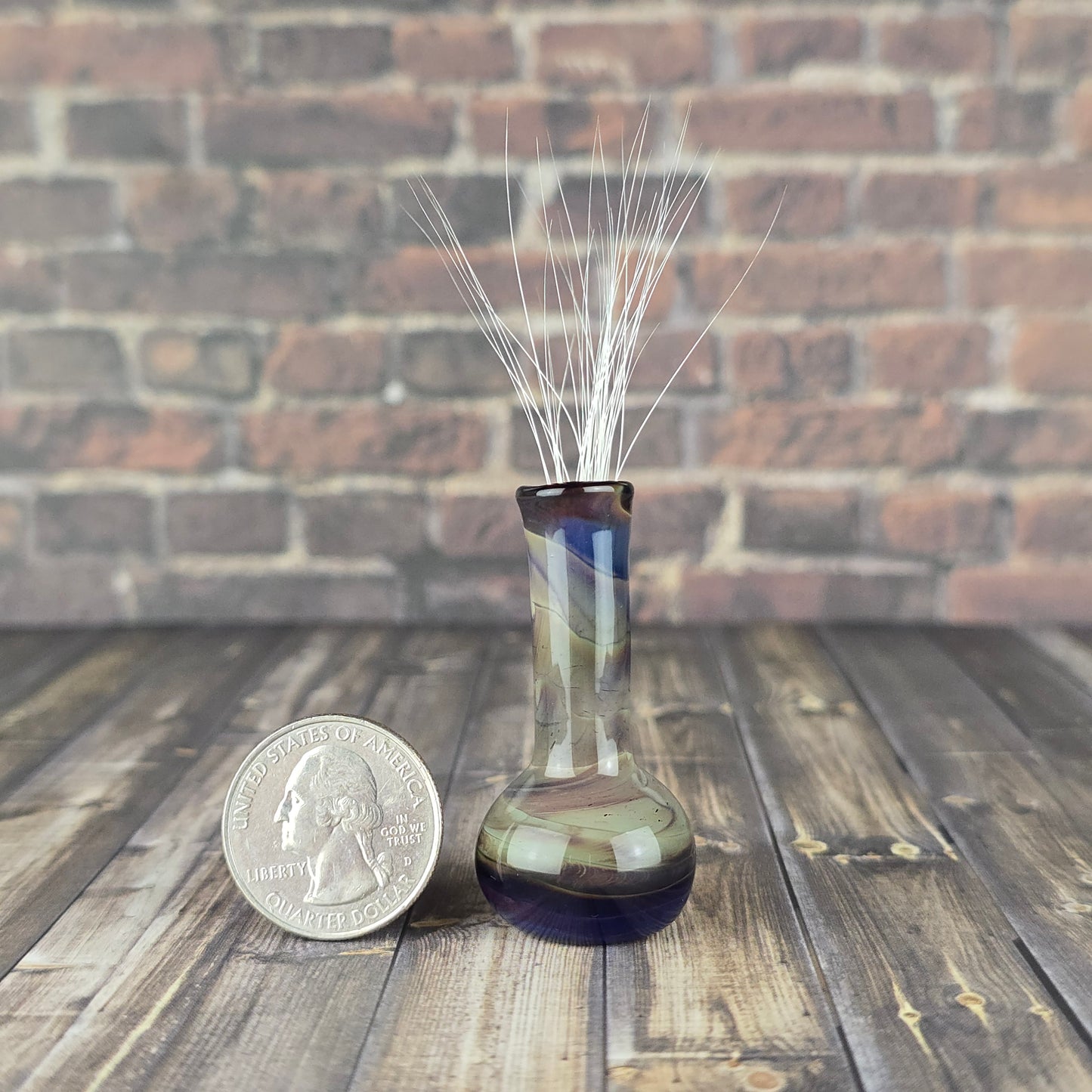 Tall Purple Sable Vase