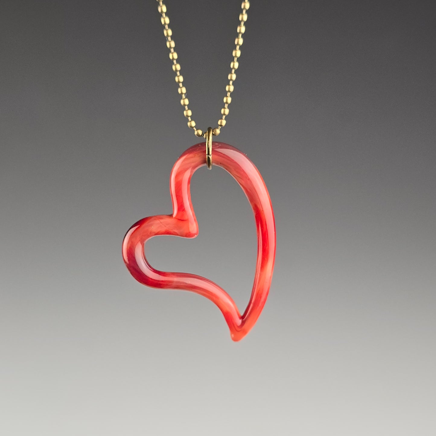 Striking Red Heart