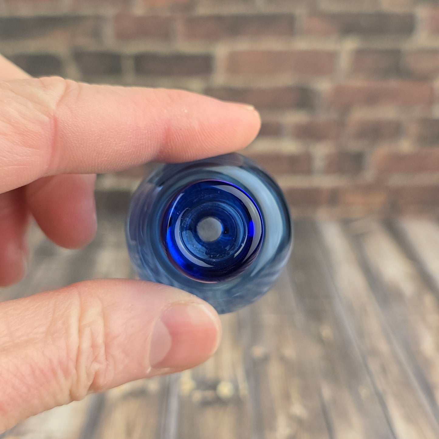 Cobalt Whisker Vase #4