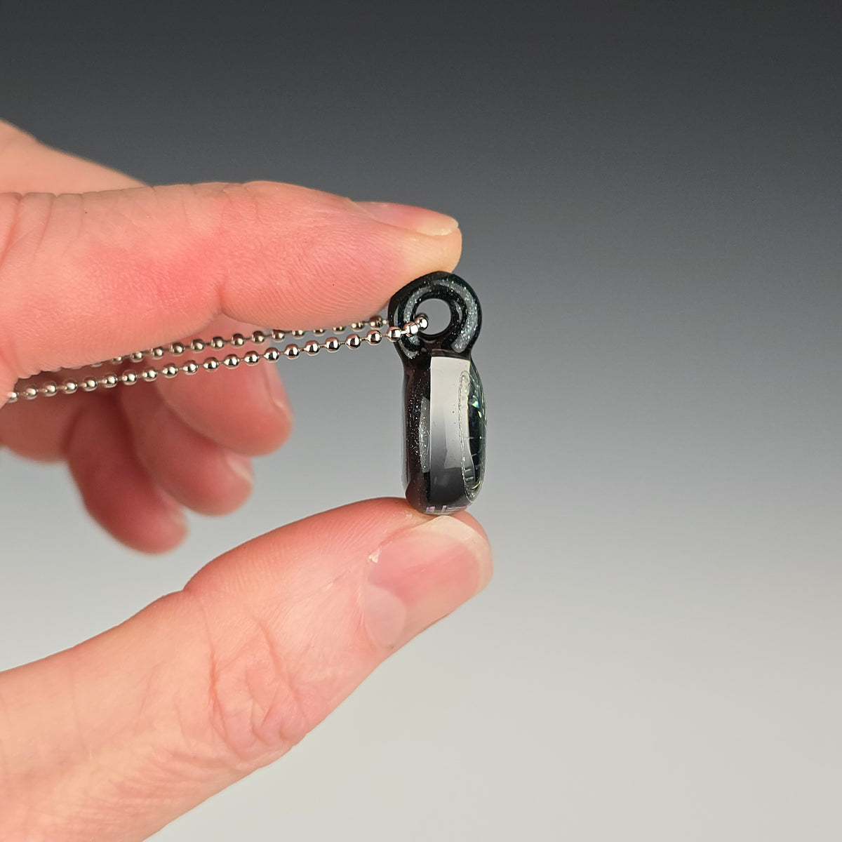Mini Gold Dichro Aztec: Heavy Blue Stardust