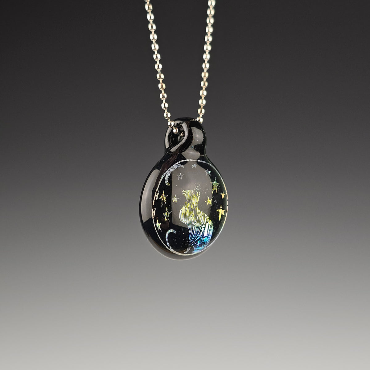 Rainbow Dichro Moon & Stars: Galaxy