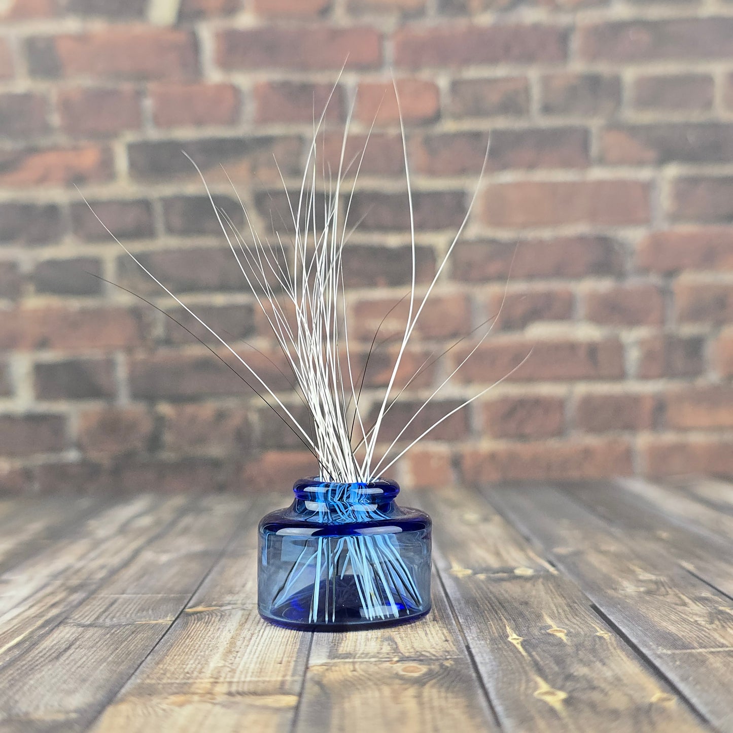Cobalt Whisker Vase #7