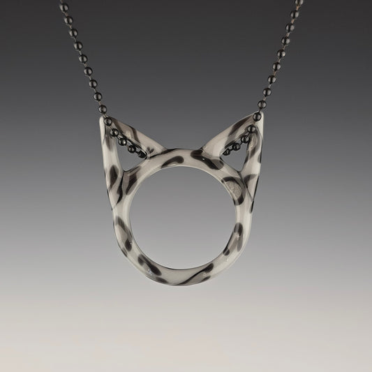 Silver Bengal Kitty Face - XL