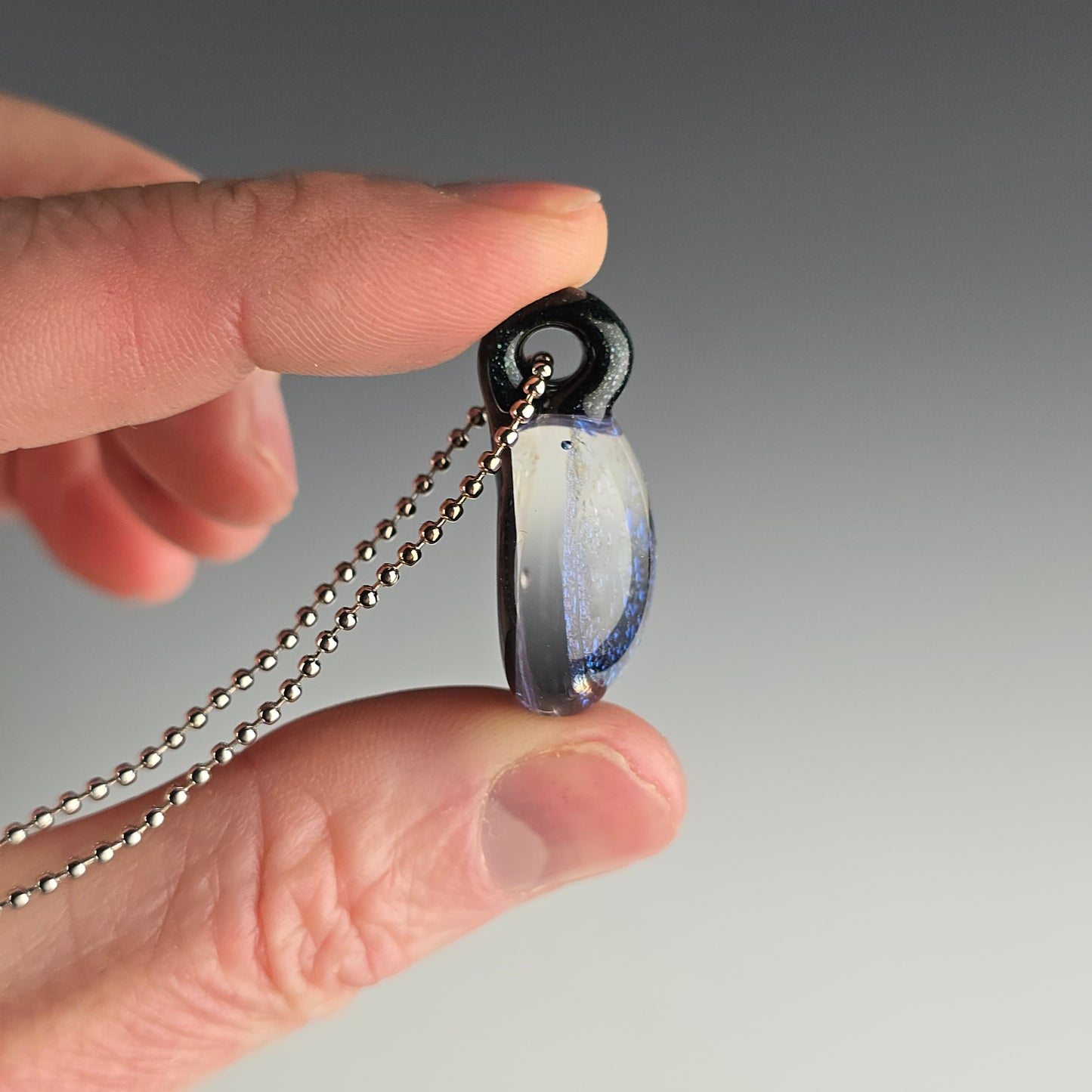 Medium Blue Dichro: Shrimpin' Kitty