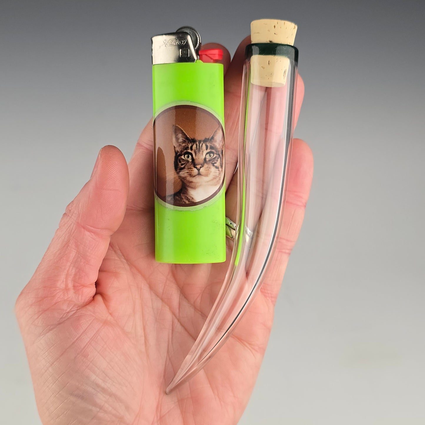 Sparkly Sapphire Green: 4.25"