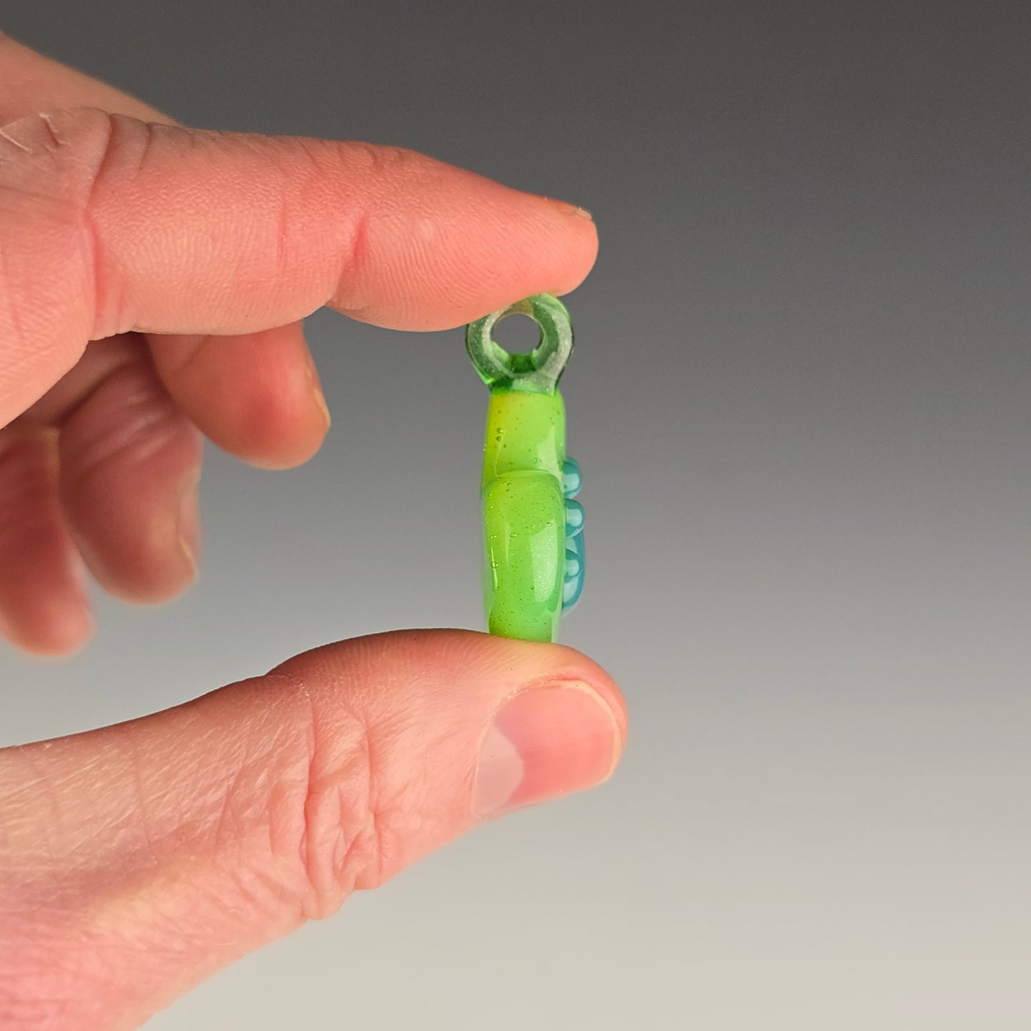 Aqua Paw Print Heart