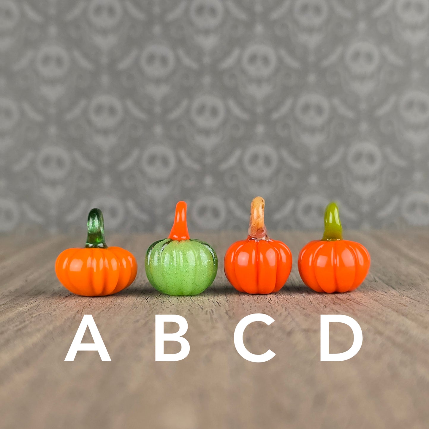 Pumpkin Pendants: Halloween Colors