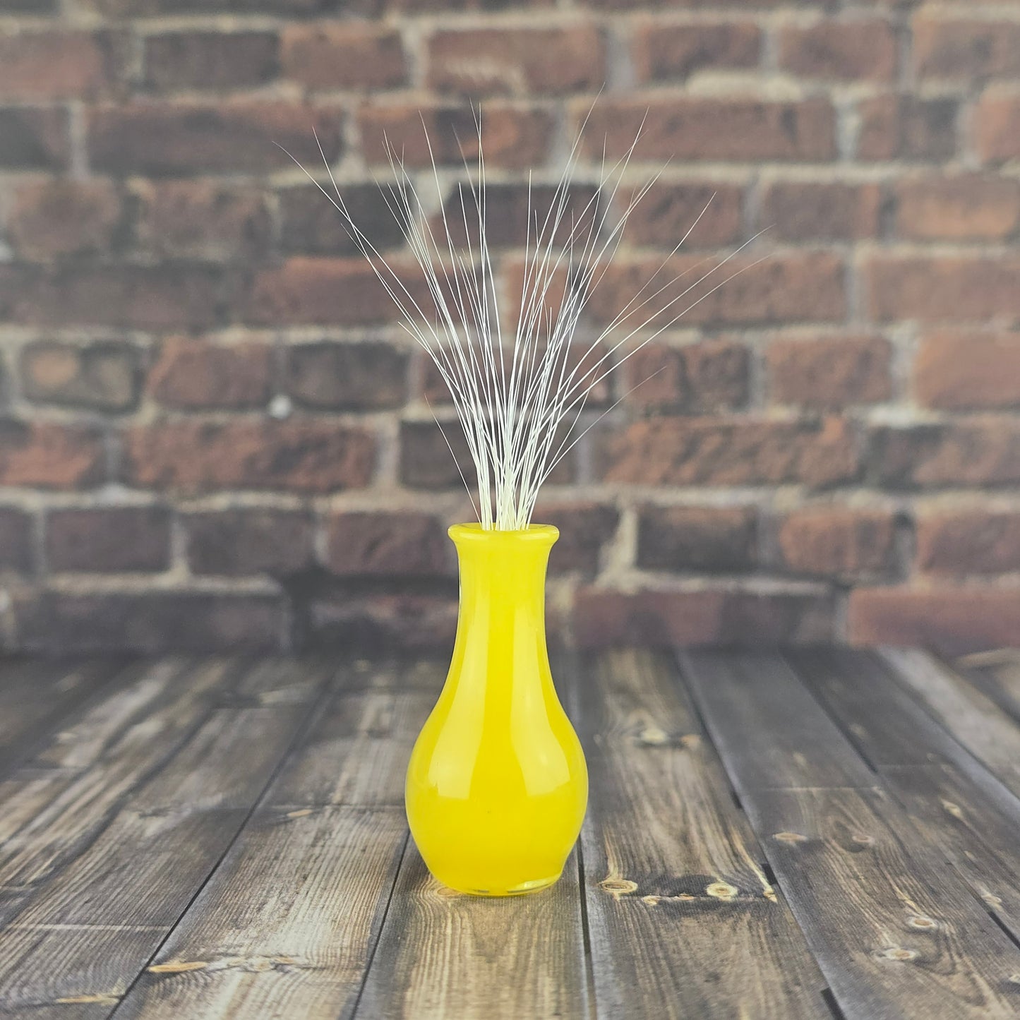 Tall Yellow Vase