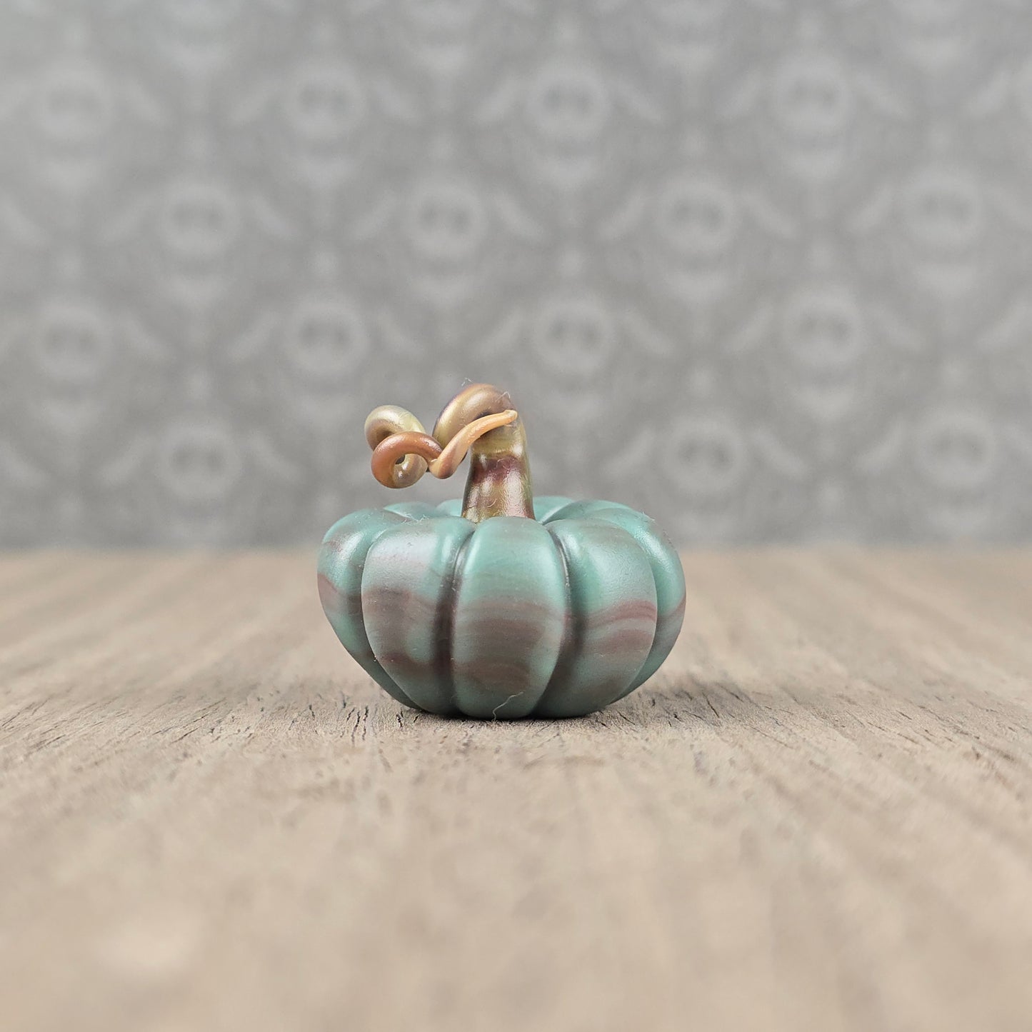 Pumpkin Trinket: Frosted Turquoise Earthy