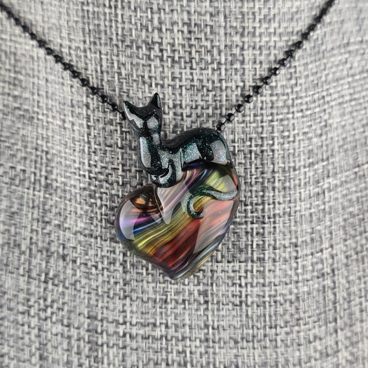Metallic Rainbow Love Loaf