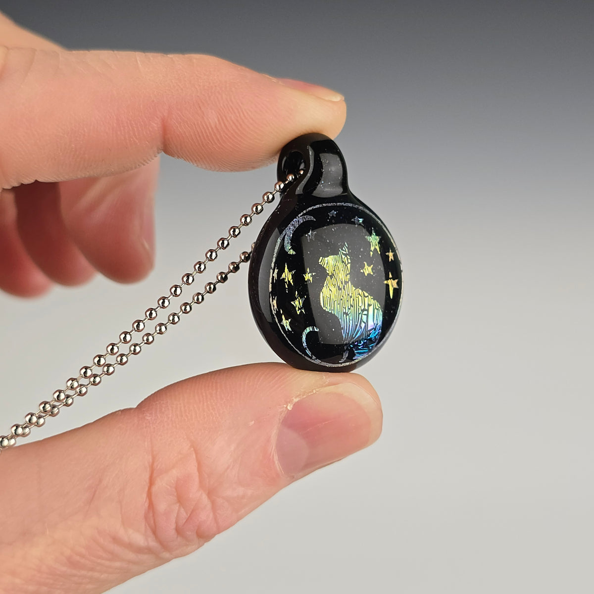 Rainbow Dichro Moon & Stars: Galaxy