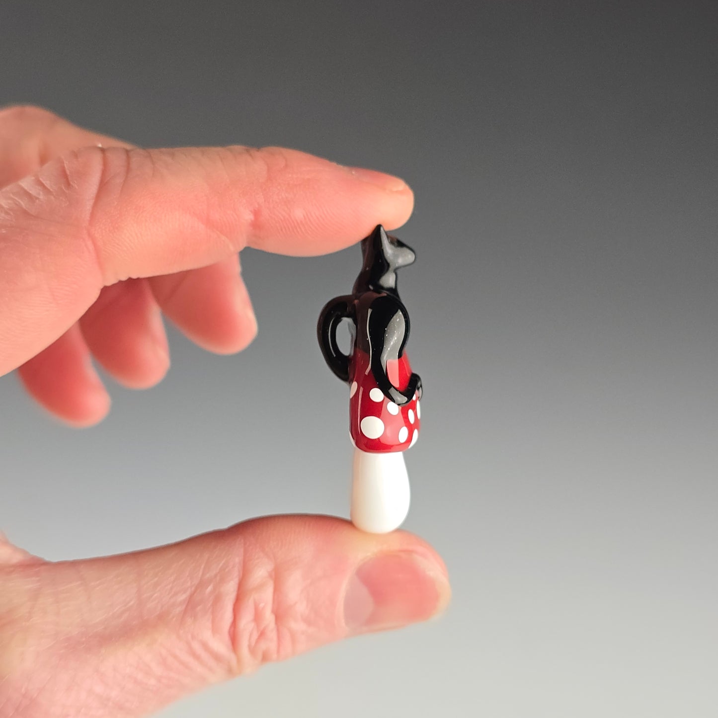 Mushroom with Galaxy Kitty Loaf