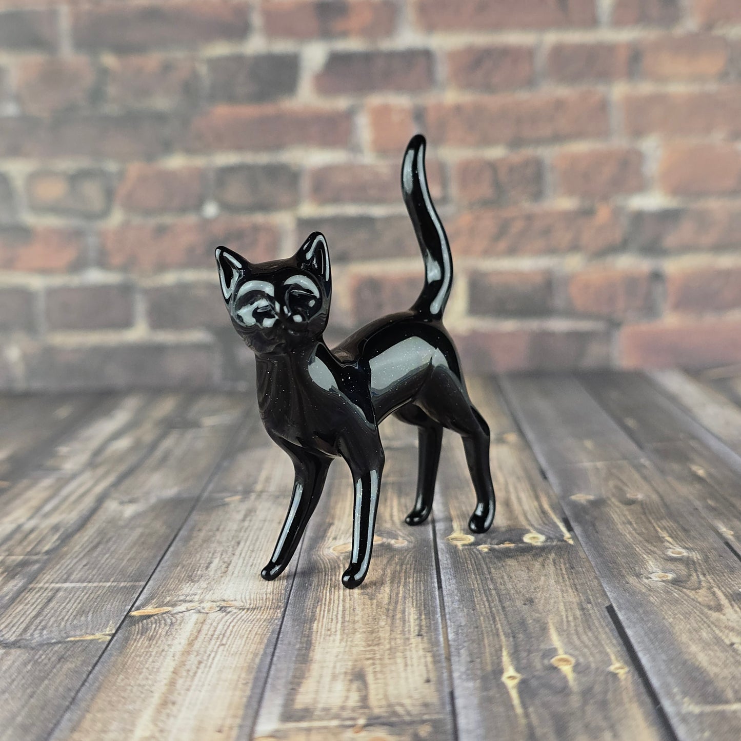 Curious Kitty Sculpture