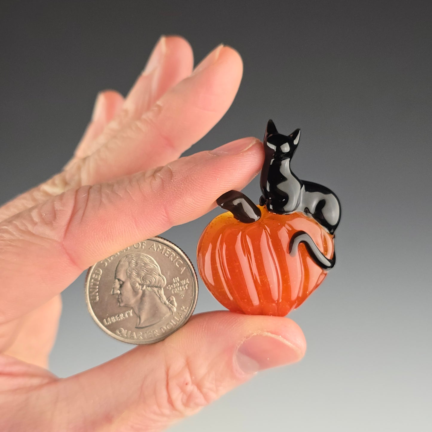 Galaxy & Tomacco Pumpkin Loaf Pendant