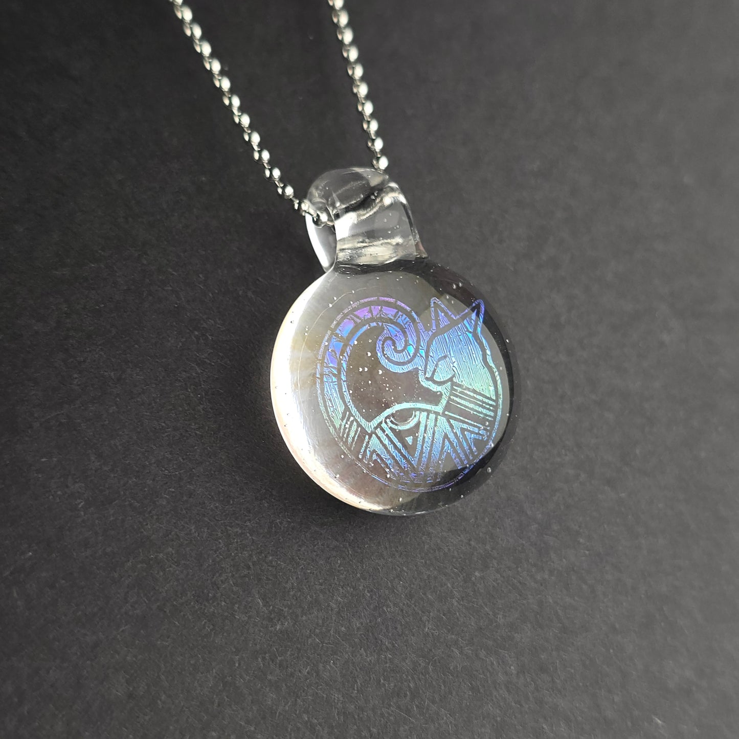 Cool Tones Fade Dichro Aztec Kitty: UV Lucy