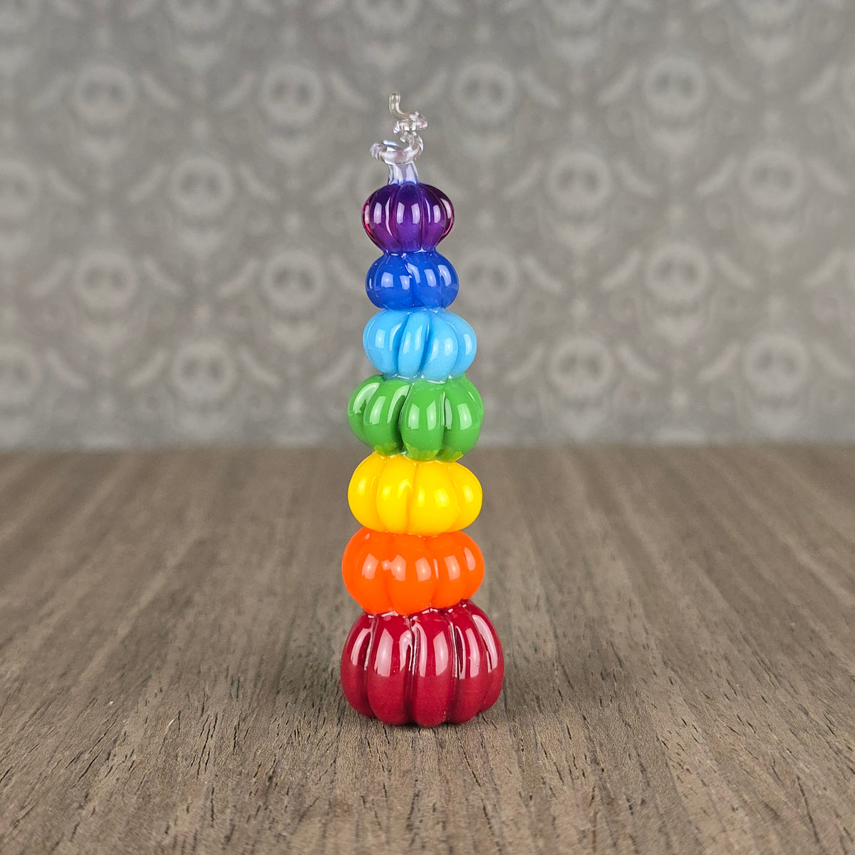 Pumpkin Sculpure: Chakra Stack