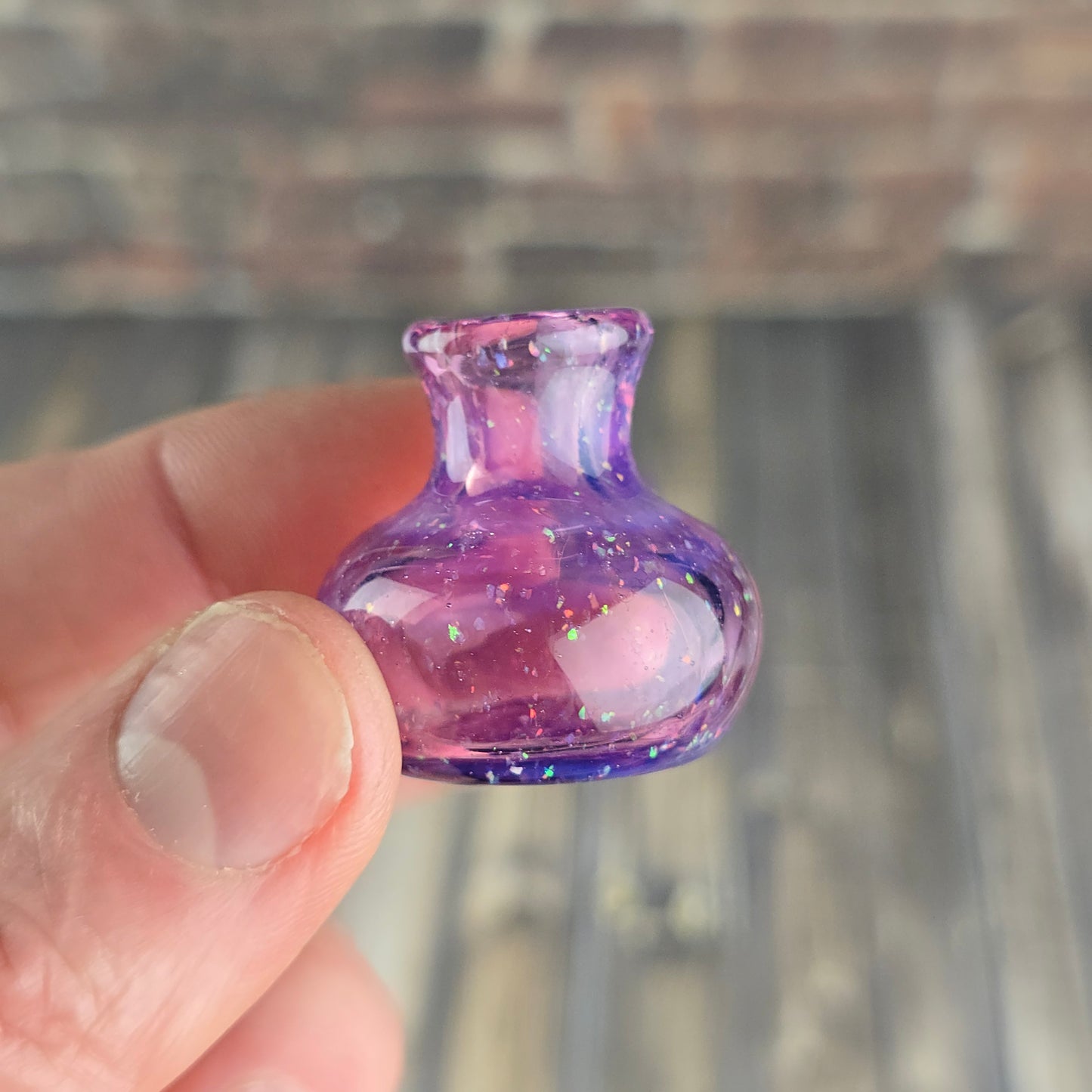 Pink Opals Whisker Vase #1