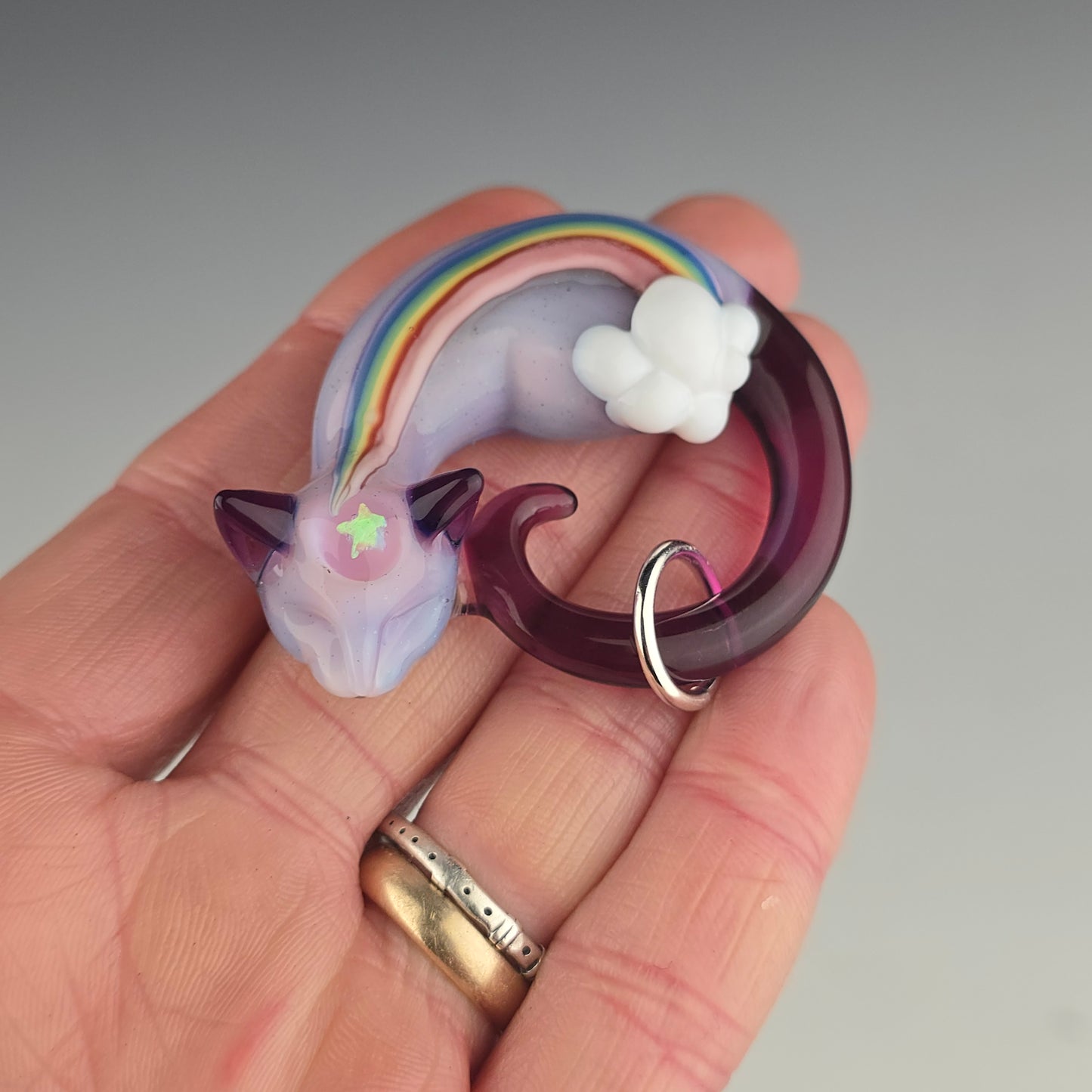 Shooting Star Sleeping Kitty: large