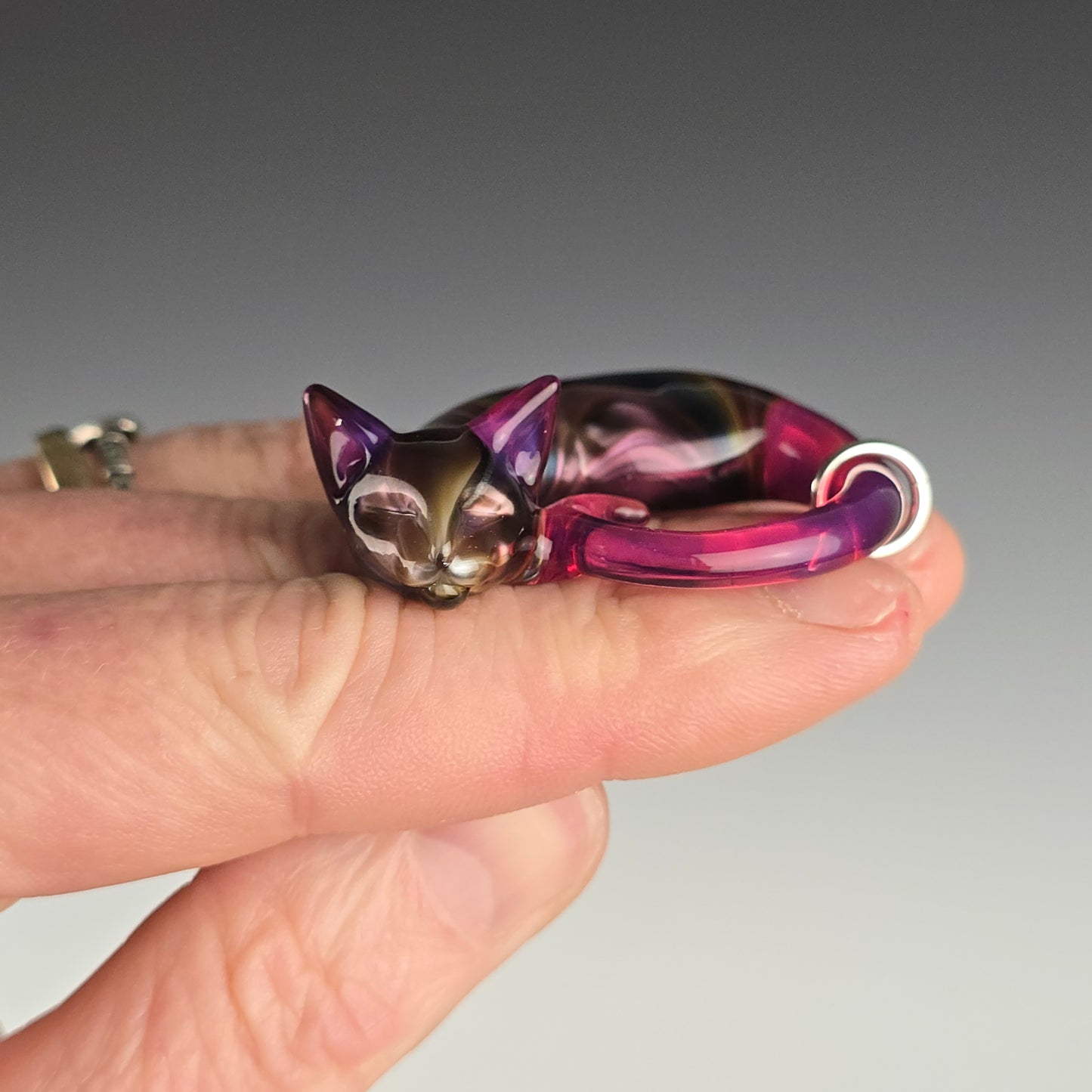 Metallic Pink Rainbow: small